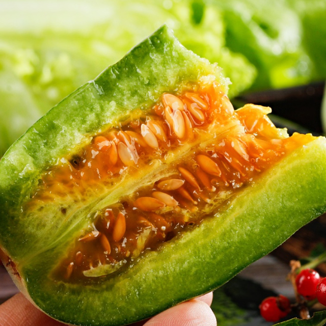 山东羊角蜜博洋甜瓜 5斤